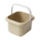 thumbnail image 3 of Bañera de remojo para pies, cubo de spa para pies para hoteles, campings y hogares. Amarillo, 3 of 9