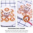 thumbnail image 3 of OULII Packing Bag Sealing Sticker with Creative Lucky Cat Pattern for Candy Snack Bag Decor, 3 of 8