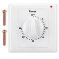 thumbnail image 1 of BTOER Countdown Timer Switch AC220V Electronic Mechanical Countdown Controller 86Panel Water Dispensers, Water Heaters, Air Conditione, 1 of 9