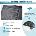 thumbnail image 2 of Batería Vmaxxfanee GD03XL 11.58V 4854mAh para HP x360, 2 of 7