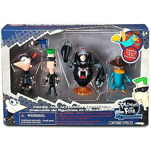 phineas and ferb figure set