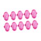 thumbnail image 3 of 10x Línea de bolas de golf Liner de revestimiento multifuncional Identificadores de bolas de bola Alineación Rosa, 3 of 8