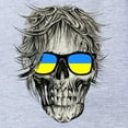 thumbnail image 2 of CafePress - Cool Ukraine Flag Ukrainian - Cute Infant Baby Football Bodysuit, 2 of 3
