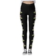 thumbnail image 3 of WILLBEST Leggings de Cintura Alta Para Mujer, Pantalones de Yoga Para Entrenamiento, Suaves, Elásticos, Cómodos, Deportivos, Para Correr, Fitness, Estampado de Pascua Extra Grande, 3 of 5