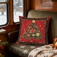 thumbnail image 4 of Upgraded Christmas Pillow Cover Holiday Decoration Sofa Decoration Linen Pillow Home Sofa Holiday Decoration Pillow Cover K, 4 of 6