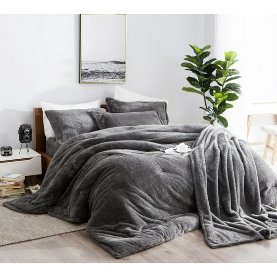 Coma Inducer Comforter Charcoal King Com