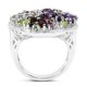 thumbnail image 2 of 4.02 Carat Genuine Multi Stones .925 Sterling Silver Ring QJ Model, 2 of 3