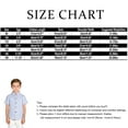 thumbnail image 3 of Striped Tshirts for Children Button Down Collared Shirts Short Sleeve Summer Casual Tops Loose Fit Fashion Versatile Top Pink 100, 3 of 5