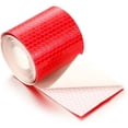 thumbnail image 3 of Dinheiro Cinta Reflectante, 2 Piezas 5 cm × 3 Metros Cinta Reflectante Etiqueta Autoadhesiva Alta Visibilidad para Vehículos Coches Remolques Bicicletas Cascos - Blanco y Rojo, 3 of 5