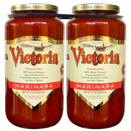 Product of Victoria Marinara Premium Sauce, 2 pk./32 oz. [Biz (Best Marinara Sauce Brand)