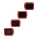 thumbnail image 5 of Filtro de lente de cámara de vidrio ND4 8 16 32 Juego de filtros de lente recubiertos de rojo para dron DJI Mavic Air 2, 5 of 10