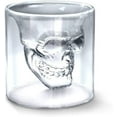 thumbnail image 2 of Skull shot glass, Party Drinking Whiskey Brandy Liquor Decor 25 ML/1.2oz Set of 4, 2 of 6