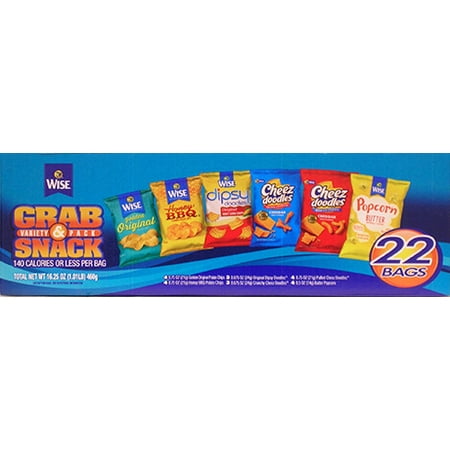 Wise Grab & Snack Variety Pack - 22ct