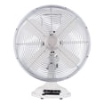 thumbnail image 2 of (2 pack) Better Homes & Gardens New 12 inch Retro 3-Speed Metal Tilted-Head Oscillation Table Fan White, 2 of 9