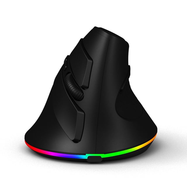 Wireless Dual-mode Mouse 2.4G/BT5.1 Computer Mouse Gaming Mouse Ergonomic Silent Linux iOS Reduce Hand Fatigue Multi-platform Compatibility