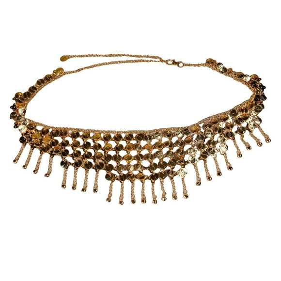 Belly Waist Chains Belly Jewelry Hip Scarf Belt Indian Dancing Belly Dance Chain Yuyangstore Cinturón de Danza del Vientre