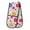Colorful Dot and Circles, variant on Dailycode Double Sided Oven Mitt with Loop Heat Resistant Kitchen Long Potholders 7" x 35" Pink Tulip with Blue Leaves