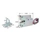 thumbnail image 3 of Cerradura de Puerta de Gabinete de Almacenamiento DC 24V Mini Cerradura de Cajón de Gabinete de Control Eléctrico, 3 of 5