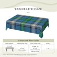 thumbnail image 6 of Rectangle Table Cloth, Scottish Clan MacDowall Tartan Plaid Resistant Washable Tablecloth Decorative Table Cover for Dining, Indoor and Outdoor, 6 of 6