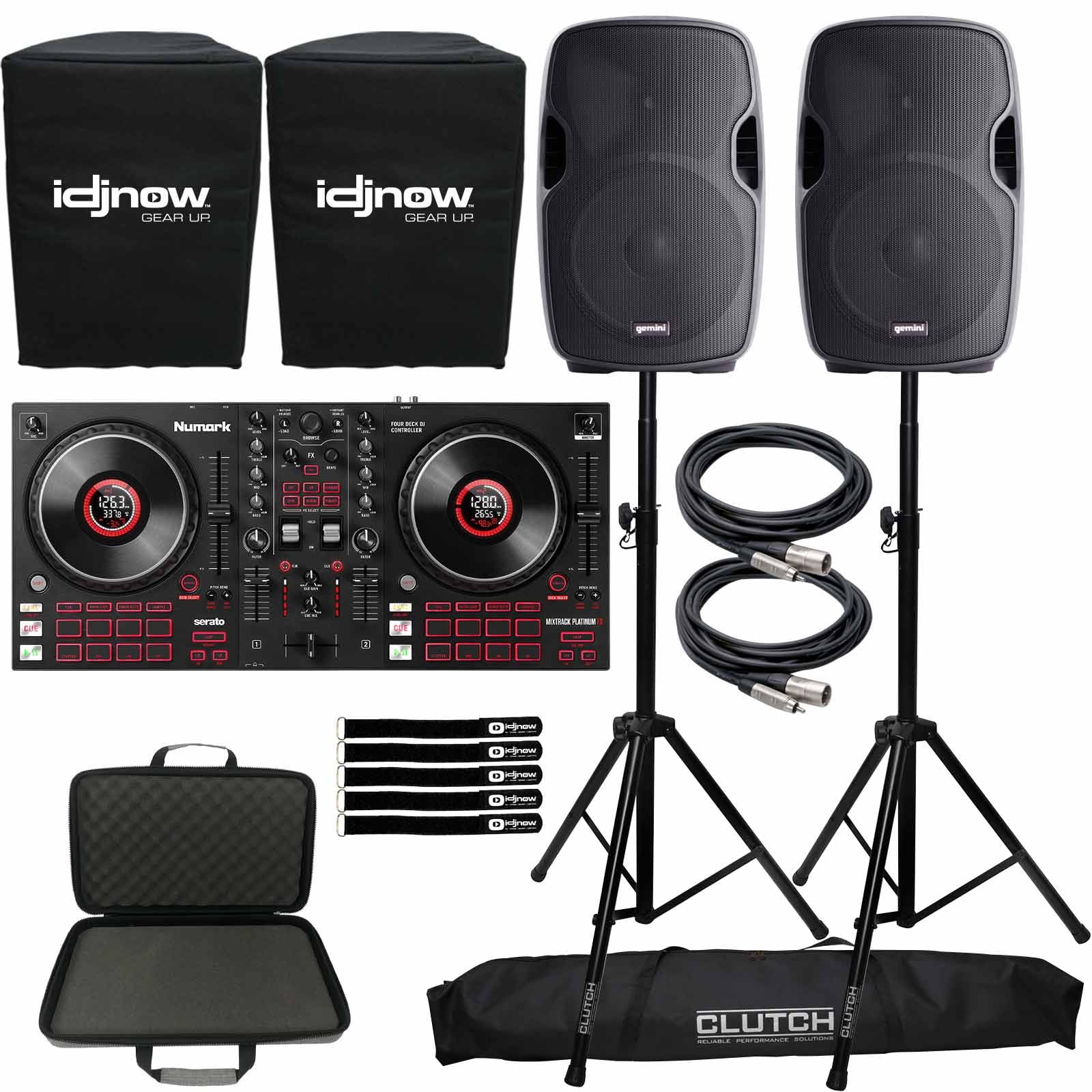 Dj Controller And Speakers