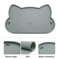 thumbnail image 3 of ZTGD Cat Food Mat Non-Slip Waterproof with Raised Edge Leak-proof Keep Tidy Pet Feeding Mat Dog Cat Supplies, 3 of 8
