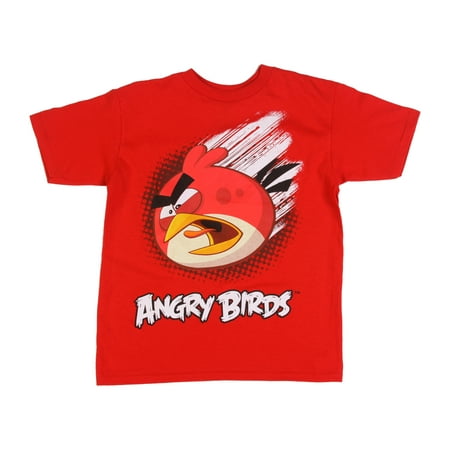 Angry Birds - Angry Birds Boys' Short Sleeve Tee Shirt - Walmart.com