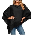 thumbnail image 4 of Cxenplz Womens Sheer Poncho Tops Lightweight Pullover Shawls Wraps Mesh Shrug Bolero Swimsuit Cover Up Summer Beachwear, 4 of 5