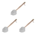 thumbnail image 3 of Bewildely Back Scrubber Exfoliating Shower Body Brush Esponja para fregar Bola con mango largo de madera Type4 NO4, 3 of 6