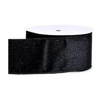 Bows for Christmas Tree Christmas Velvet Wired Edge Ribbon 2.4 Inch 9 Yard Cobalt Blue