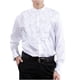 thumbnail image 2 of pstuiky camisetas de manga larga para hombre, Camisa de vestir de solapa de manga larga para hombre, color liso, para escenario salir tops m, 2 of 7