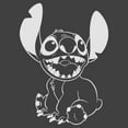 thumbnail image 2 of Mens Lilo & Stitch Negative Black and White Sweatshirt, 2 of 4