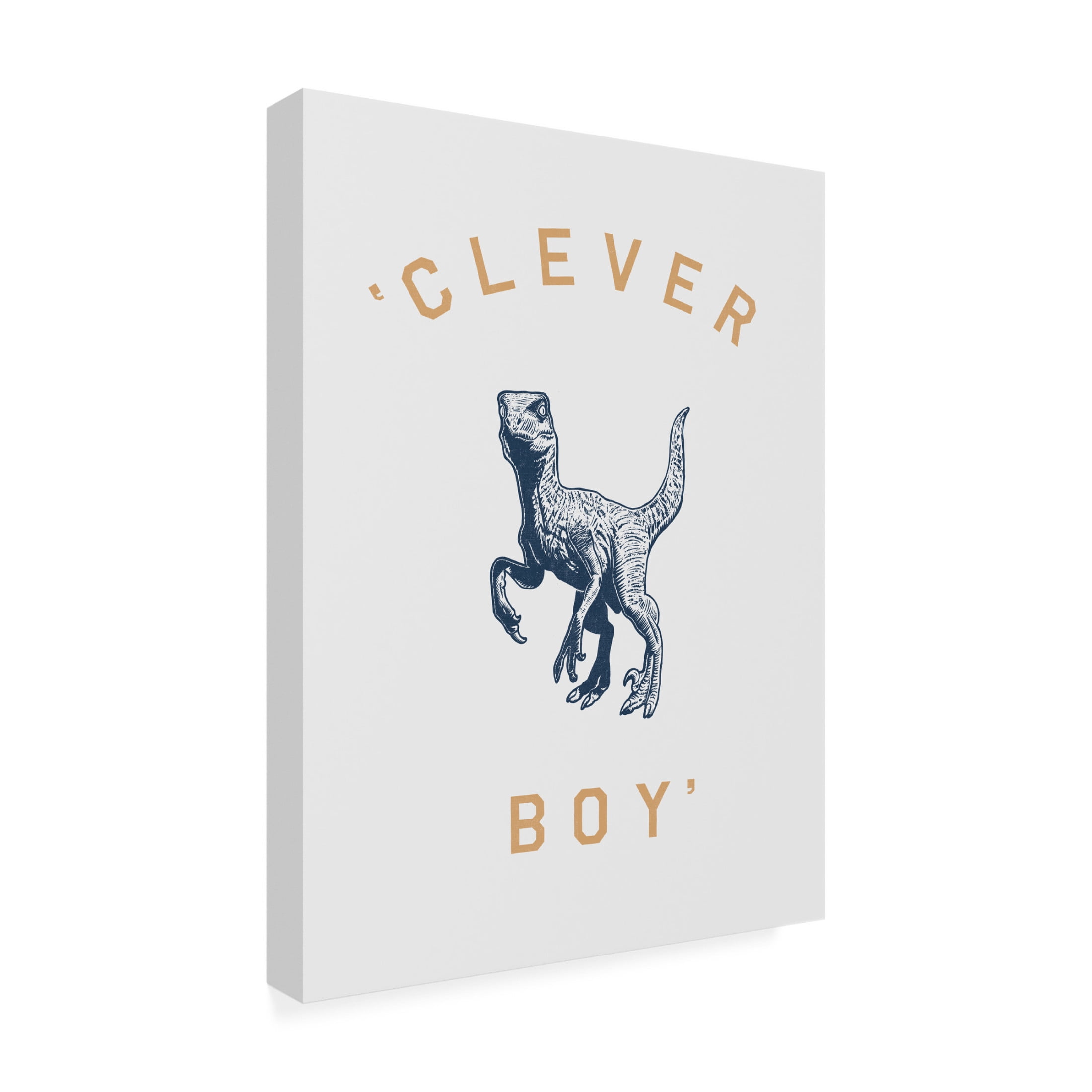 Trademark Fine Art Florent Bodart  Clever Boy Canvas Wall Art