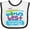 White and Black, variant on Inktastic My Mommy is the Best Respiratory Therapist Boys or Girls Baby Bib