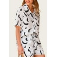 thumbnail image 6 of PRETTYGARDEN Women Summer 2 Piece Beach Outfits Printed Short Sleeve Tops Lounge Shorts Casual Tracksuit Set, 6 of 6