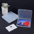 thumbnail image 6 of 1 set Transparent Plastic Bead Containers Cuboid Clear 12.5x11.5x1.15cm Plastic, 6 of 8