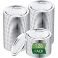 thumbnail image 1 of 128-Count, Regular Mouth Canning Lids for Ball, Kerr Jars - for Canning - Food Grade Material, 1 of 2