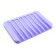 thumbnail image 2 of Jabonera de silicona antideslizante con forma de cascada para baño y ducha Púrpura, 2 of 7