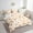 Brown, variant on Watercolor Floral King Comforter Set 7pcs Green Yellow Abstract Leaves Bedding Comforter Sets, Chic Flower Bed in a Bag for Girls Tropical Plant Bedding Set, Mid Century Aesthetic Bed Sheets Set