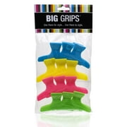 Luxor Pro Big Grips Model No. 5125N - 12 Pack 3" Butter Clips