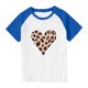 thumbnail image 3 of Blusas y camisas de manga corta con cuello redondo para niños y niñas, blusa de manga corta con estampado de cuello redondo, 3 of 7