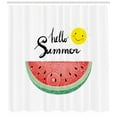 thumbnail image 3 of Ambesonne Hello Summer Shower Curtain, Abstract Zentangle, 69"Wx70"L, Multicolor, 3 of 3