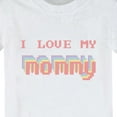 thumbnail image 3 of LNMQLPDBS Kids Summer Shirts Letters Print T Shirts Short Sleeve Classic Crewneck Tees for Mother's Day Birthday T-Shirt Infant to Big Kid Basic Tops White 12-18 Months, 3 of 3