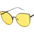 thumbnail image 2 of GFDYREE Lunettes de Soleil Unisexes Rétro Noir Rouge Gris Ovales Non Polarisées UV400, 2 of 4