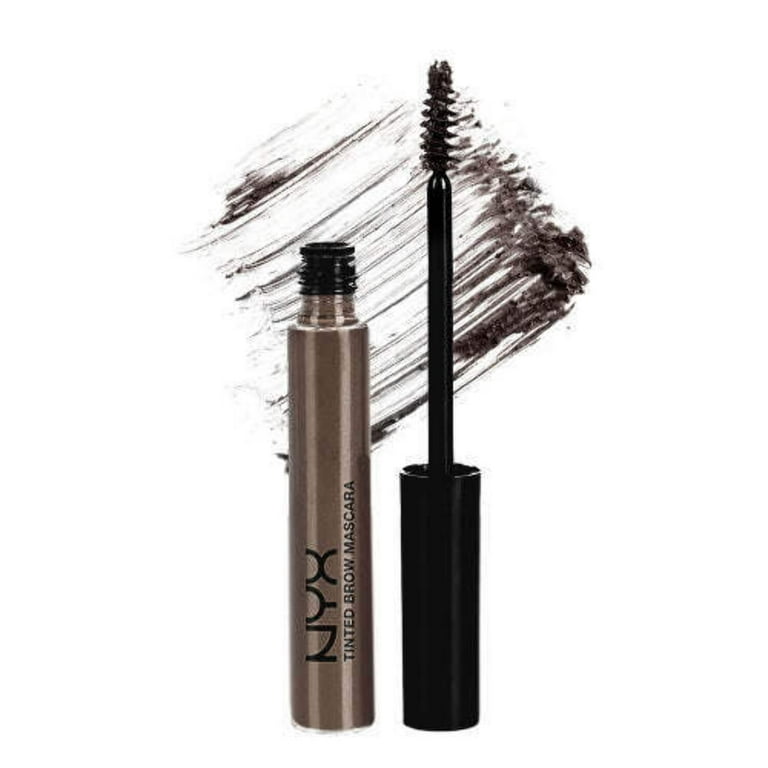 unnobe Eyebrow Mascara ×8 NYX Professional Makeup Tinted Eyebrow Control Gel, Chocolate