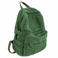 thumbnail image 1 of Mochila GAMLFL Green Canvas para Mujer Retro Aesthetic 19L, 1 of 9