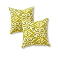 thumbnail image 2 of Green Hill Market Shoreham Ikat Outdoor Square Throw Pillow (2-pack), 2 of 5