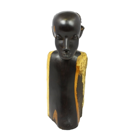 Man Head Carving in Tree