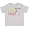 thumbnail image 3 of Inktastic Live, Laugh, Love Boys Toddler T-Shirt, 3 of 5