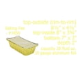 thumbnail image 2 of KitchenDance Disposable 2 Pound Closable Loaf Pan w/Colore, 2 of 3