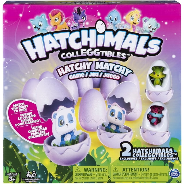 Spin Master Games Hatchimals - Hatchy Matchy Juego con dos Colleggtibles exclusivos Spin Master Spin Master Games